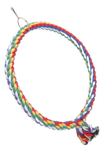 Cuerda De Algodón Con Forma De Pájaro Swing Toys, Colorida,