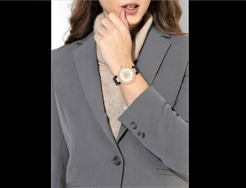 Relógio Pulso Feminino Dkny Aço Ouro Rose Puls Couro Ny2576