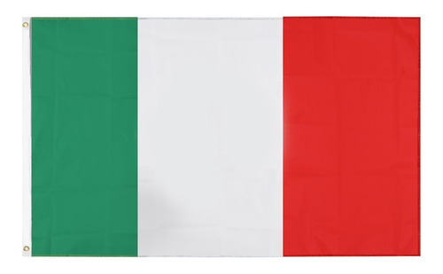 Bandera De Italia De Poliéster Medida De 90 X 150 Cm