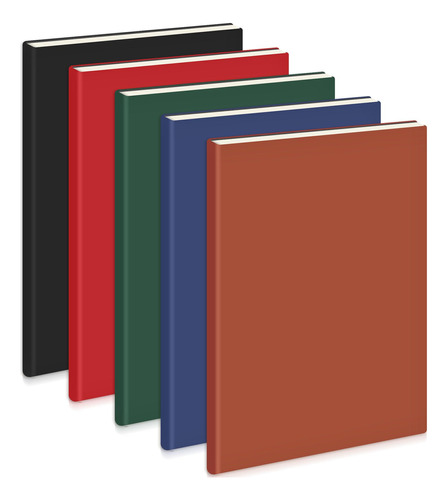 Tenceur 5 Cuadernos A4 Con Rayas Universitarias De 8.5 X 11 