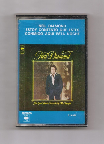 Neil Diamond Estoy Contento Que Estés Conmigo Aquí Cassette