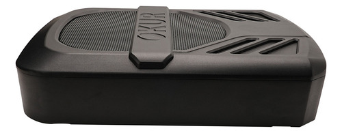 Subwoofer Plano Amplificado Para Automóvil OKUR OPS10 OPS Series 10 Pulgadas 600 Watts Máximo 300 Watts RMS Con Controlador de Bajos Remoto Color Negro By DB Drive