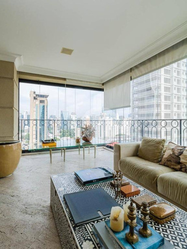 Imagem 17 de 30 de Apartamento Mobiliado, Super Sofisticado, Com 4 Dormitórios Para Alugar, 552 M² Por R$ 54.000/mês - Itaim Bibi - São Paulo/sp - Ap4247