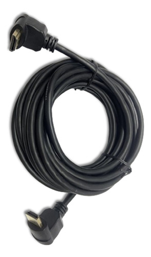 Cabo Hdmi 2.0, 4k, Pontas 90° Sem Filtro, 5mts 101.1.113