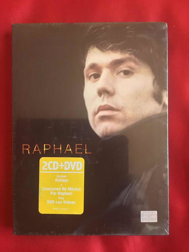 Raphael 2 Cds Y Dvd/aleluya/canciones De México/sin Abrir