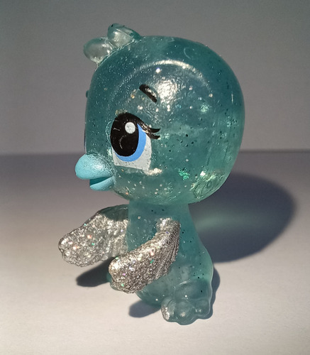 Hatchimals Penguala Pingüino Azul Con Brillos Figura (Usado)