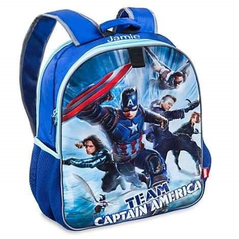 Capitan America Mochila Reversible  Disney Store