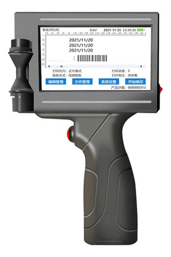 Impressora Portátil A Jato De Tinta De 12,7 Mm, Multilíngue