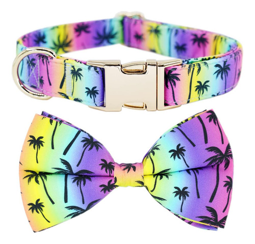 Ta Bird Collar De Perro Con Lazo De Verano Collar Para Con