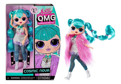 Muñeca L.o.l. Surprise! O.m.g. Cosmic Nova Con Accesorios