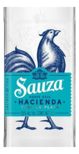 Tequila Sauza Hacienda Plata 1 L
