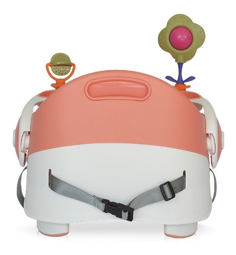 Silla De Comer Booster Coral Bebé Doble Altura Carestino