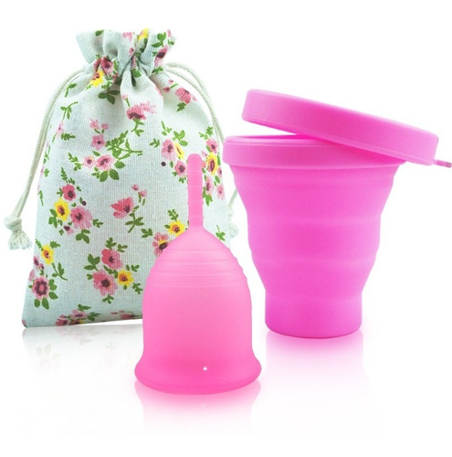 Copa Menstrual Feminy - Incluye Vaso Esterilizador De 200 Ml