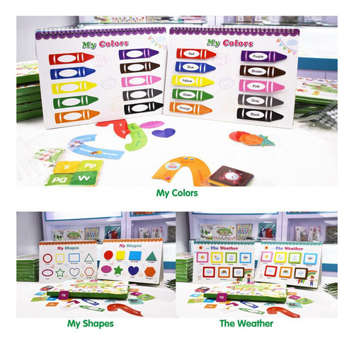 Juguete Sensorial Con Libro Animado For Niños