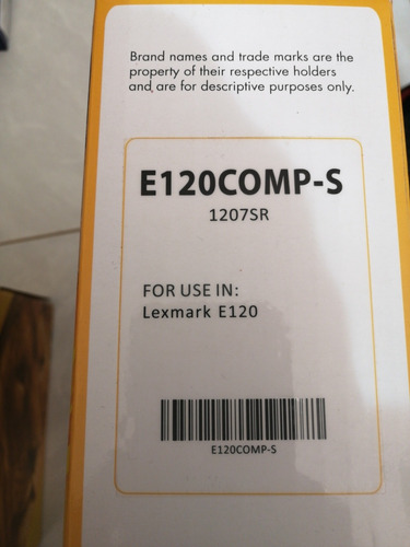 Toner Compatible E-120 Pará Lexmark E-120