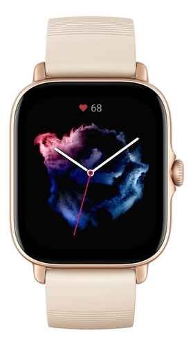 Smartwatch Amazfit GTS 3 1.75" caja de aleación de aluminio graphite black, malla graphite black de silicona