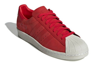 tenis concha rojos