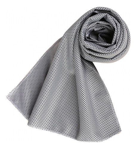 Toalla Fresca Toalla Para El Sudor 30x90cm Toalla Gris Claro