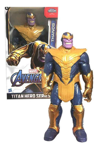 Figura Thanos Avengers Blast Gear 30cm