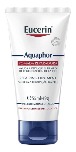 Eucerin Aquaphor Pomada Reparadora 55 Ml. Piel E