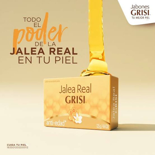 Jabón Jalea Real De Grisi Anti Edad