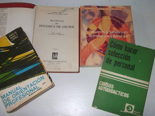 4 Libros. Orientación Profesional Kapeluz Y Otros.