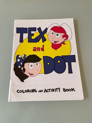 Libro - Tex And Dot Coloring And Activity Book