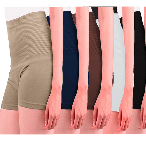 Short Licra Pretina Ancha Dama Mayoreo Pack 10 Piezas