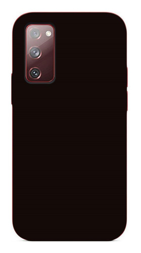 Protector Para Samsung S20 Fe Silicona Negro