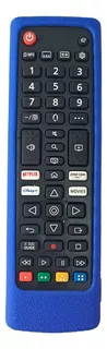 Control Remoto Compatible Para Tv LG + Funda Azul