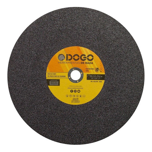 Pack Disco De Corte X 25uni Sensitiva 355x3.2x25.4 Dogo Mm