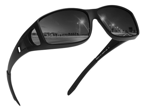 Gafas De Sol Meetsun Fit Over Glasses Para Hombre Y Mujer...