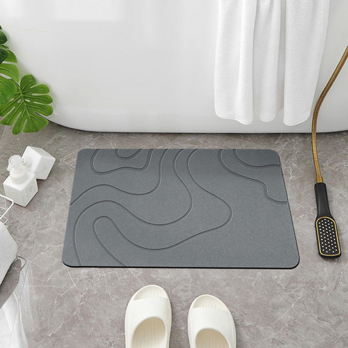 Alfombrilla De Baño Súper Absorbente Y Antideslizante