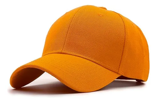 Gorra elabora en dril esmerilado, visera indeformable, botón forrado