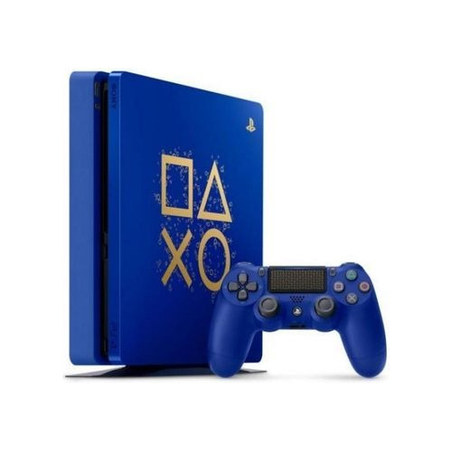 Sony Playstation 4 Slim 1 Tb-  Limited Edition - Color Azul (Reacondicionado)