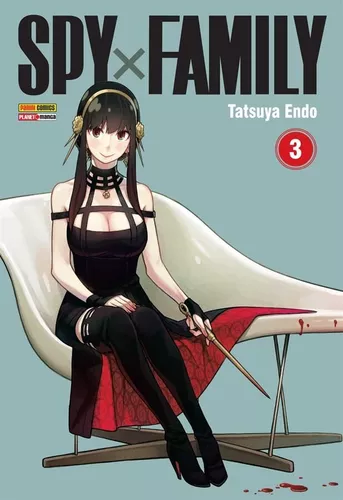 Spy X Family Vol. 3, de Endou, Tatsuya. Editorial Panini Brasil LTDA, capa mole em português, 2021