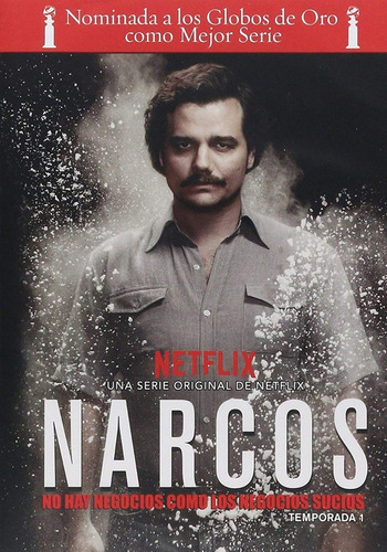 Narcos Netflix Primera Temporada 1 Uno Dvd