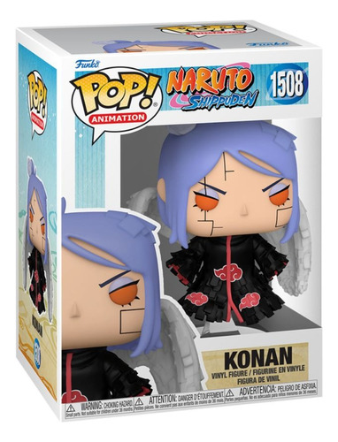 Funko Pop! Animes e Mangás Boneco Konan Naruto Shippuden 