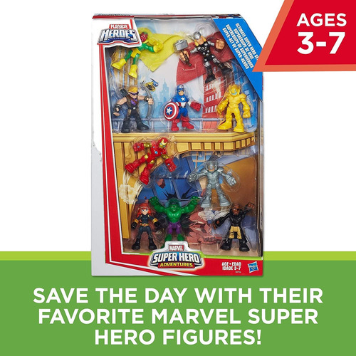 Playskool Juego De Superhéroes De Marvel Super Heroes Aventu