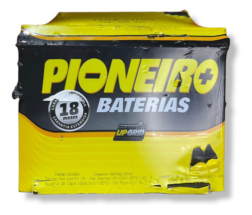 Batería Pioneiro 24m 950amp 12v Izquierdo 