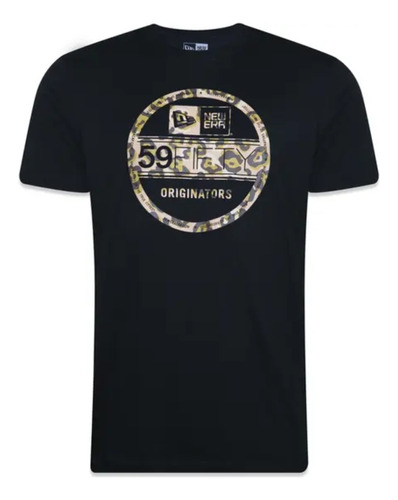 Camiseta New Era Joyfull Preto