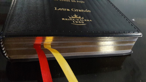 Imagen 8 de 10 de Biblia Filo Dorado Palabra De Jesús En Rojo Reina Valera