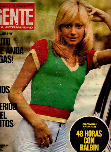 Revista * Gente * Fidel Pintos - Olmedo - Nº 460 - Año 1974