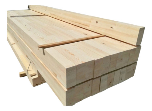 Viga De Madera D Pino Seco Al Horno 366x15x7.5 Cms Flte Grat