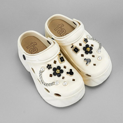 Nuevos Zapatos De Dibujos Animados De Mickey Head Eva Hole,