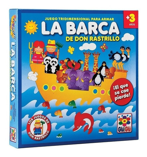 Juego La Barca De Don Rastrillo Para Armar Familiar Ruibal