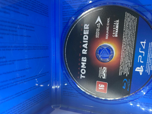 Jogo Shadow Of The Tomb Raider Ps4 (Usado)