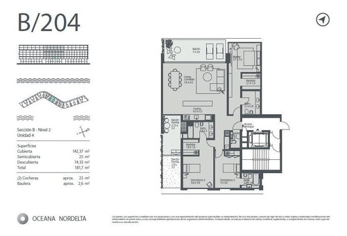 Imagen 5 de 6 de Departamento En Venta Ubicado En Nordelta, Tigre, G.b.a. Zona Norte