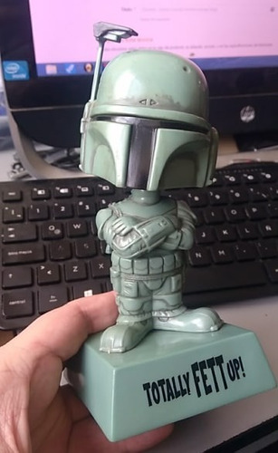 2011 Funko Star Wars Boba Fett Booble Head Totally Fett Up