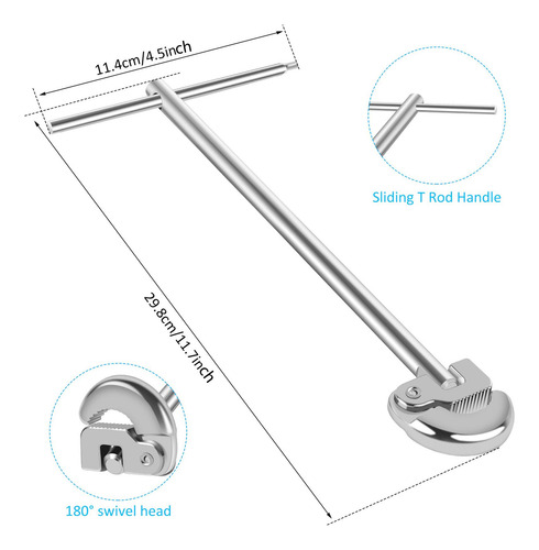 Llave De Lavabo Ajustable, Llave Para Fregadero De Cocina De